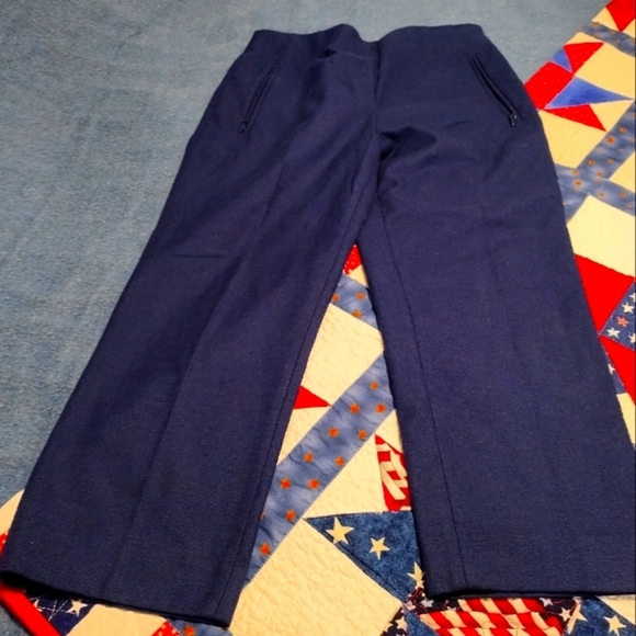 Club Monaco Blue Capri Pants - Picture 1 of 10